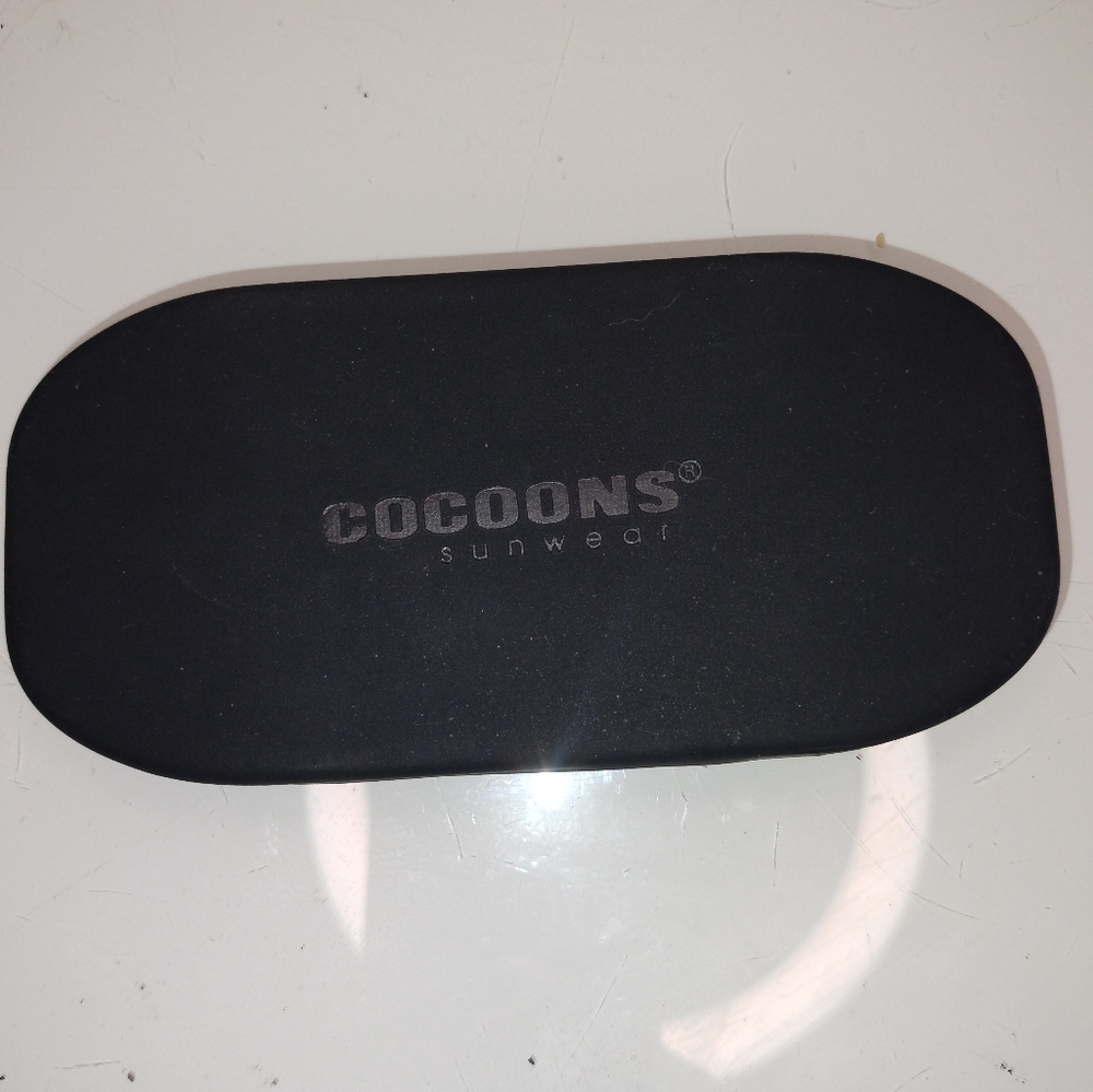 Cocoons Black Sunglasses Case 5.25" x 2.25"